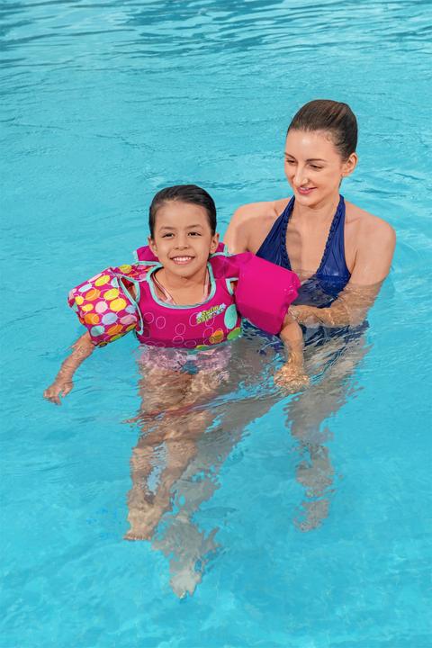 Actual product image Bestway Swim Safe ABC Swin Pal 19-30 kgr, Grøn (24, 25, 26, 27, 28, 29, 30, up to 30 kg)