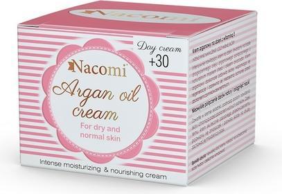 Nacomi NACOMI Argan Oil Cream arganowy krem do skóry suchej i normalnej 30+ na dzień 50ml (50 ml, Gesichtsöl)