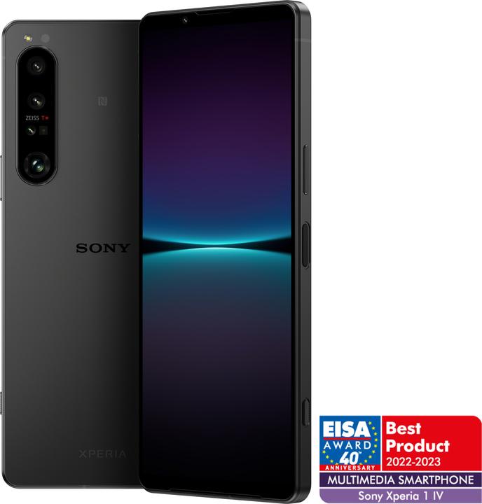 Sony Xperia 1 IV (256 GB, Black, 6.50", SIM + eSIM, 12 Mpx, 5G)