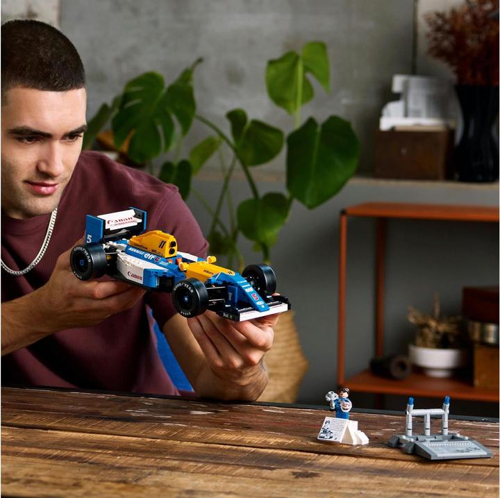 Immagine prodotto LEGO Williams Racing FW14B mit Nigel Mansell (10353, LEGO Icons)