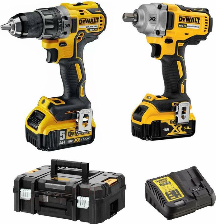 Actual product image DeWalt DCK2077P2T (Rechargeable battery operated)