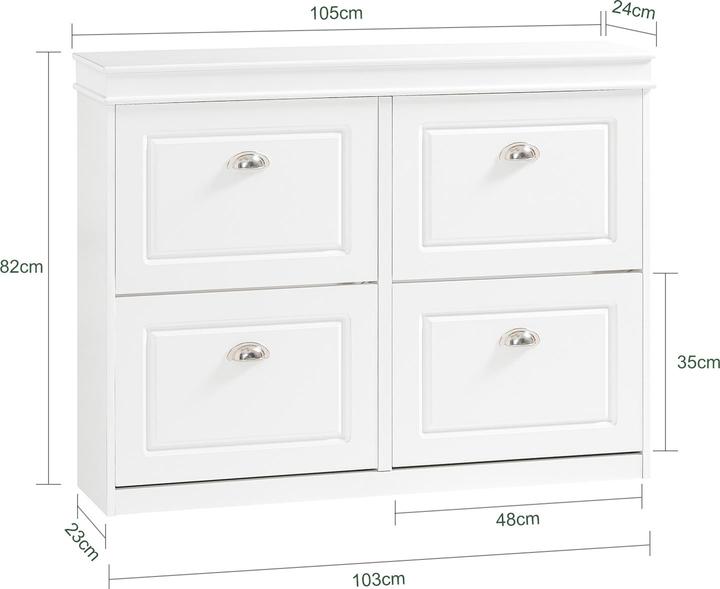 Actual product image SoBuy Shoe tipper (106 x 83 x 24 cm)