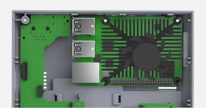 Immagine prodotto Retroflag RPI4 NESPI CASE - Custodia per Raspberry Pi 4 NES design grigio