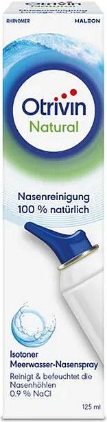 Actual product image Otrivin Natural Nasenreinigung Spr 125 ml (1 Piece)