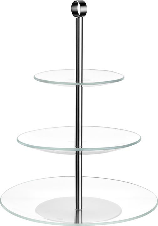 Leonardo Etagere Cena 3-teilig, Silber