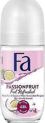 Actual product image Fa Passion Fruit Roll-On Antiperspirant 50ml (Roll-on, 50 ml)