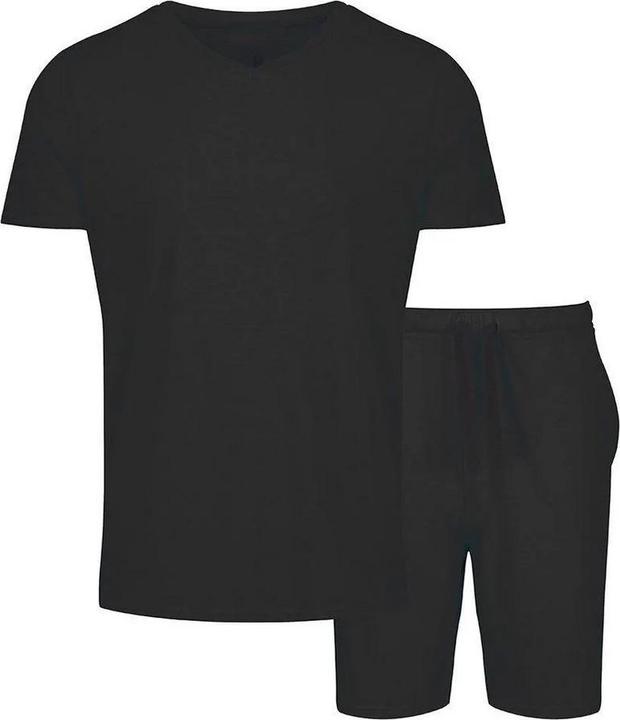 Actual product image Light and Shade Mens Classic V Neck Pyjama Set (L)