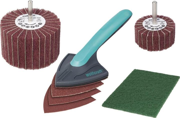 Actual product image wolfcraft wolfcraft 1 Holz-Bearbeitungs-Set 7-tlg.