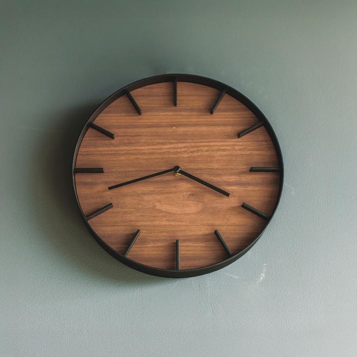 Actual product image Yamazaki Wall clock RIN (26.50 cm)