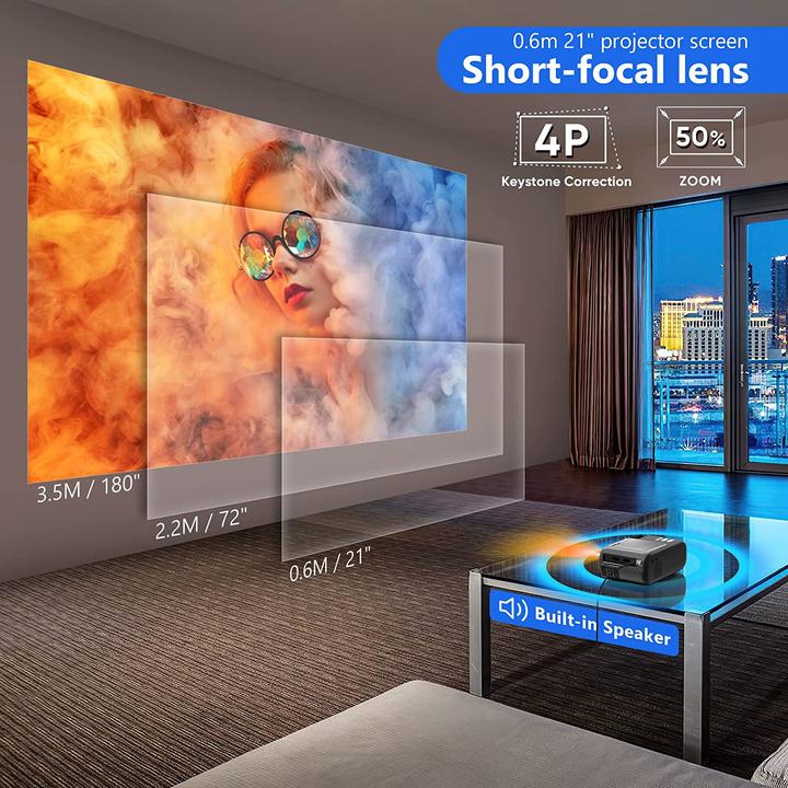 Image du produit Horlat Mini vidéoprojecteur (9000 lm)