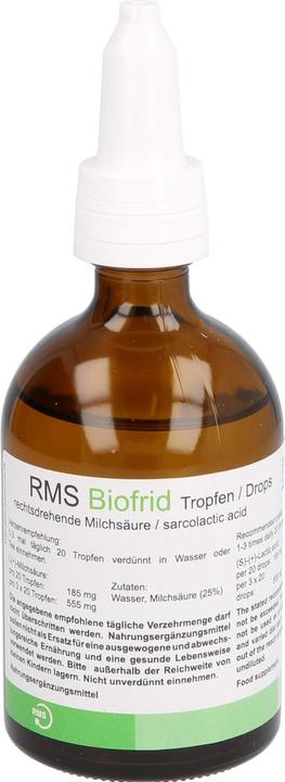 Produktbild Biofrid RMS Tropfen, 100 ml Lösung (Tropfen)