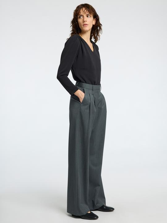Produktbild Selected Femme Drapiertes Top mit V-Ausschnitt (L)