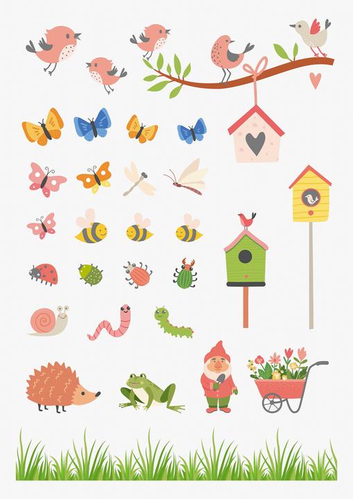 Produktbild Heyda Autocollants pour vitre - Jardin
