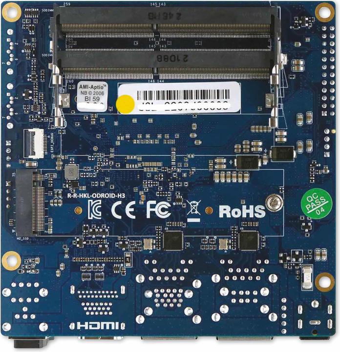 Actual product image Odroid H3+ single board computer