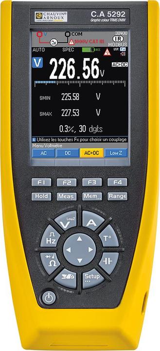 Produktbild Chauvin Arnoux Farbgrafik-Multimeter (CAT III, CAT IV 600V)