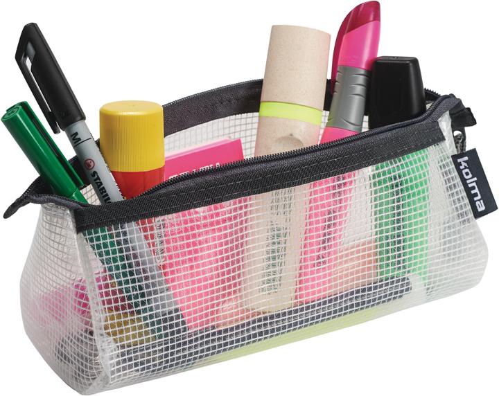 Actual product image Kolma Mesh Bag Drop zip bag anthracite (21 x 10 cm, 1 x)