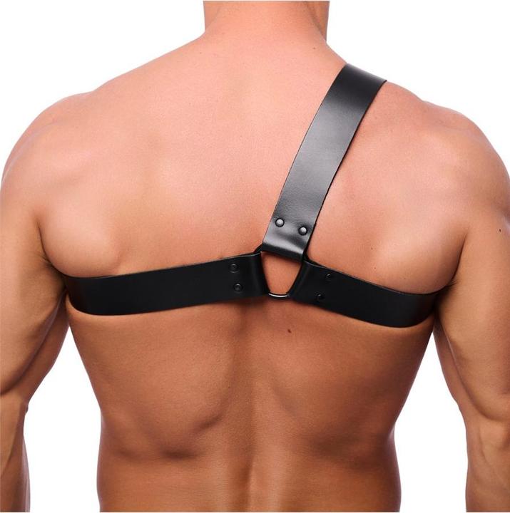 Produktbild The Red Premium Leder-Harness "HALF" (L)