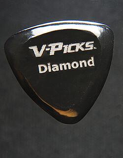 Actual product image V-Picks V-Pick Diamond Pick crystal clear (4 mm)