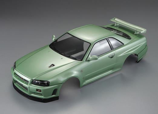 killerbody Karosserie Nissan Skyline R34 195mm Champagner Grün lackiert, RTU all-in