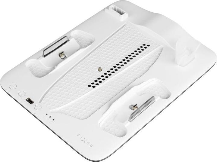 Produktbild Fixed Feste Multifunktionsstation für PlayStation 5 (Slim) mit Lüftern und Aufladung für zwei DualSense Co (PS5)