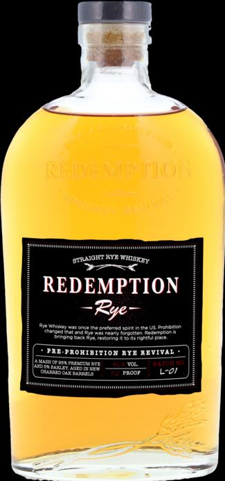 Produktbild Redemption Rye Pre-Prohibition Revival (Rye Whisky, 1 x 70 cl)