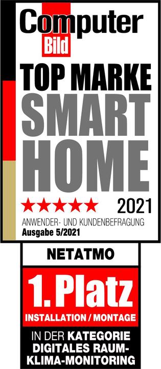 Productafbeelding Netatmo Slimme kamerluchtsensor