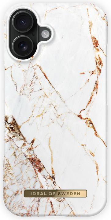 Actual product image iDeal Of Sweden Magsafe Designer Hard-Cover Carrara Gold (Apple iPhone 16)