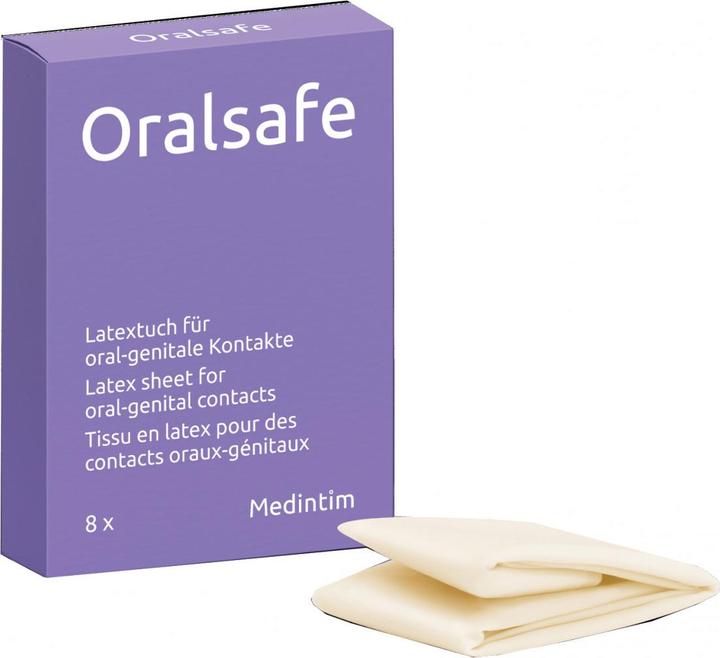 Medintim Oralsafe Lecktuch Vanille (8 Stk.)
