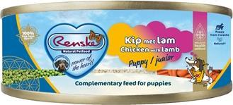 Image du produit Renske Hond Pup/Junior Vers Vlees Kip / Lam (24 pcs, 2400 g)
