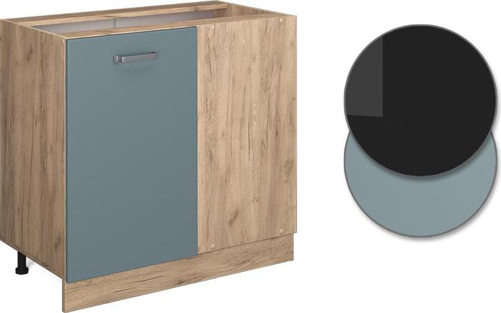 Actual product image Vicco Eckunterschrank R-Line (86 x 46 x 81.5 cm)