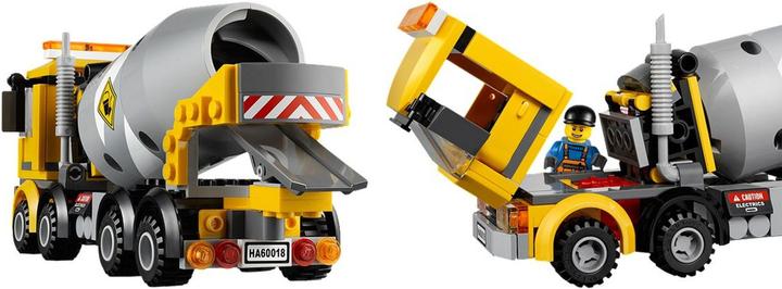 Actual product image LEGO Concrete mixer (60018, LEGO City)