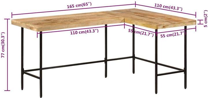 Produktbild VidaXL White maple