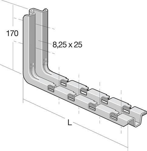 Immagine prodotto Legrand Staffa 150mm CSN 150 GS CM556110 (Avvolgicavo)