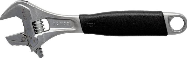 Actual product image Bahco ERGO adjustable spanner, with rubberised handle and adjustable jaw - 33 mm (33 mm)