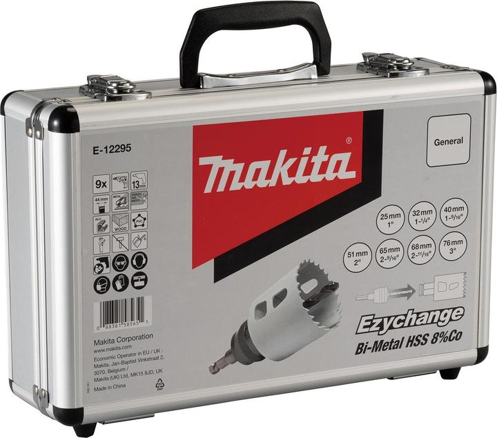 Produktbild Makita E-12295 EZYCHANGE-BIM-Set Universal (76 mm, 68 mm, 65 mm, 32 mm, 25 mm, 40 mm, 51 mm)
