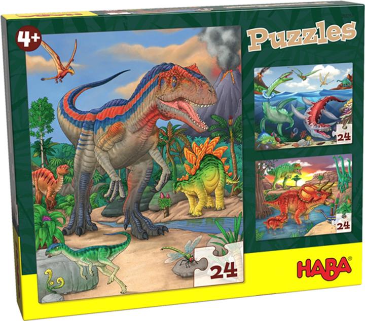 Produktbild Haba Dinosaurier (24 Teile)