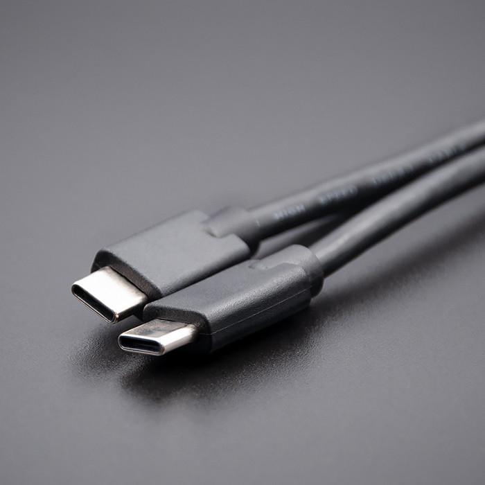 Produktbild Qoltec 52345 USB 2.0 cable type C male (2 m, USB 2.0)