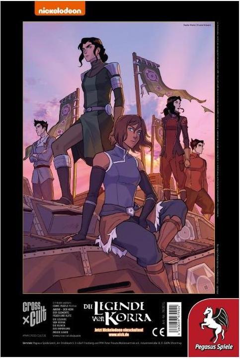 Actual product image 76007G - The Legend of Korra - The Ruins of the Empire, Jigsaw Puzzle, 500 Pieces (EN Edition) (500 pieces)