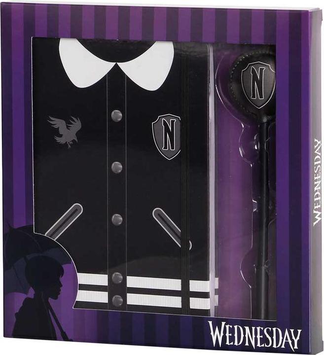 Immagine prodotto Karactermania MERCREDI - Varsity - Confezione regalo - Taccuino A5 + Stylo (A5)