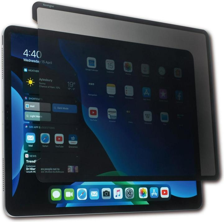 Actual product image Kensington Tablet Protection Film 4-Way Privacy Screen iPad Pro 11 (11", 1 : 1)