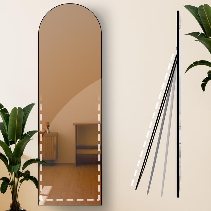 Produktbild CLP Spiegel Moline Standspiegel und Wandspiegel in einem (160 x 50 cm)