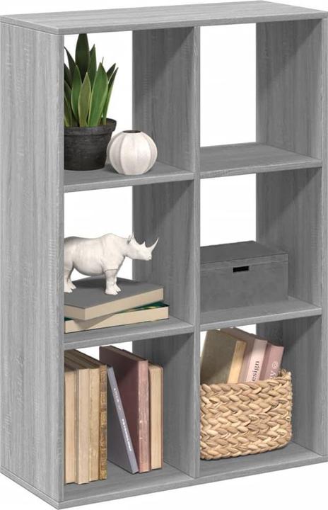 Immagine prodotto VidaXL Divisorio per ambienti Libreria Scaffale in piedi Scaffale per ufficio Scaffale a cubo Scaffale (69,5 x 29 x 103,5 cm)