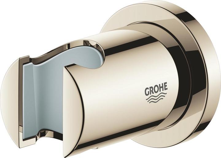 Image du produit Grohe Support de douche RAINSHOWER n verst rosace ronde nickel poli