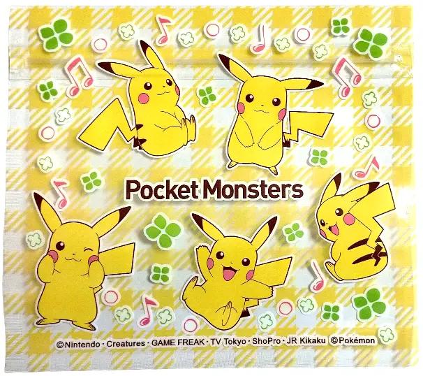 Image du produit Pokémon Pikachu Transparent Horizontal Zip Lock 4er-Pack M