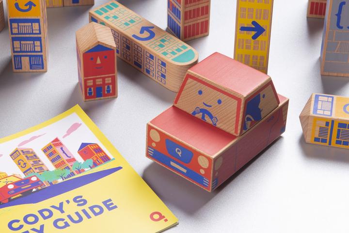 Actual product image Sunred Educational toy Cody Block