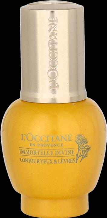 Image du produit L'Occitane Immortelle Divine Soin contour des yeux et des lèvres (Fluide, 15 ml, Journée)