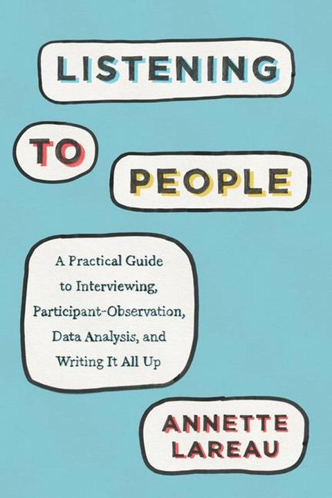Actual product image Listening to People (English, Annette Lareau, 2021)