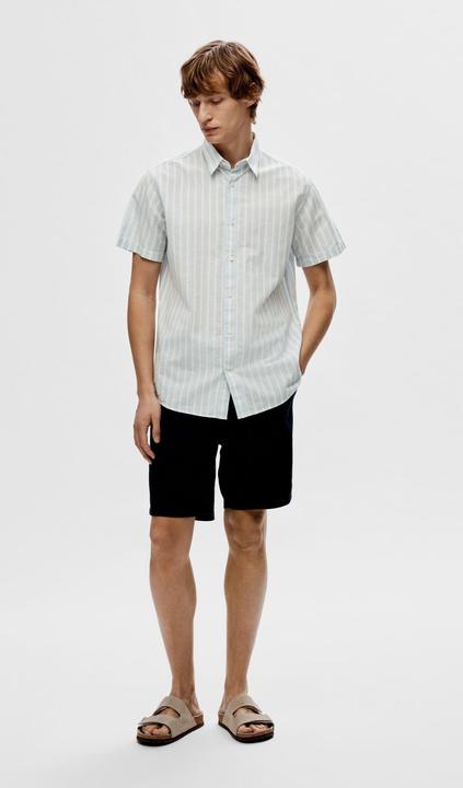 Actual product image Slhregnew-Linen Shirt Ss Classic Noos (XL)