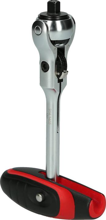 Produktbild KS Tools 1/4 MODIFIX Mini-T-Griff-Schwenkkopf-Knarre, 72 Zahn (1/4")