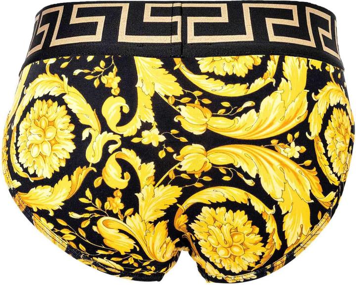 Image du produit Versace Slip Stretch Organic Jersey Barocco Ss92 All Over - New Logo (XL, Une unité par pack)